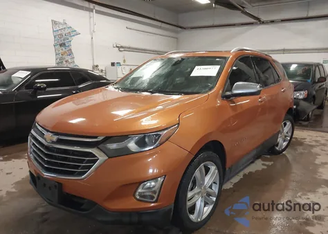 2018 Chevrolet Equinox Premier из США, поврежденный, VIN 2GNAXNEX5J6315542